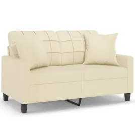 2-osobowa-sofa-z-poduszkami-kremowa-120-cm-sztuczna-skora