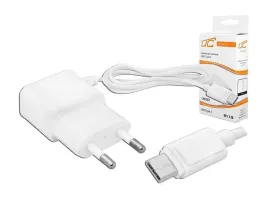 ladowarka-sieciowa-wtyk-usb-type-c-2-1a-biala-lxg262