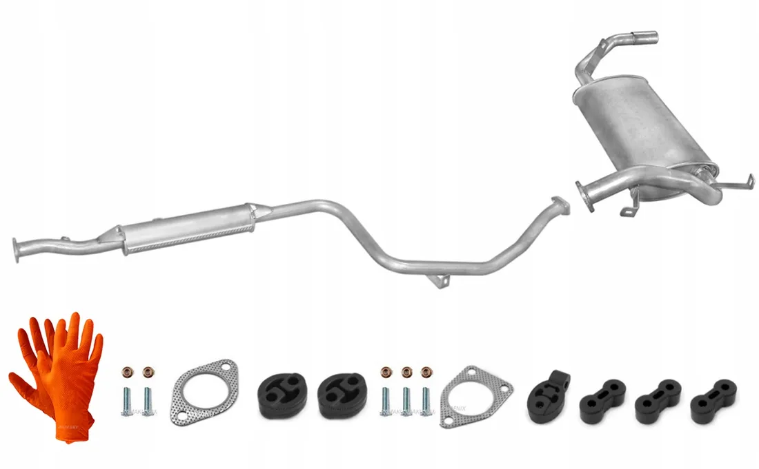 KACE  TŁUMIK WYDECH KOŃCOWY KACZKA MERCEDES T1 310D 2.9