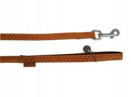 smycz-dla-psa-ze-skory-ekologicznej-zolux-mac-leather-15mm-120cm-zolta