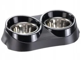zestaw-misek-nierdzewnych-dla-psa-lub-kota-ferplast-duo-feed-2-x-400ml