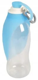 bidon-dla-psa-z-miska-na-podroz-i-spacer-flamingo-butelka-turystyczna-600ml