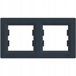 ramka-podwojna-do-gniazda-2-krotna-pozioma-antracyt