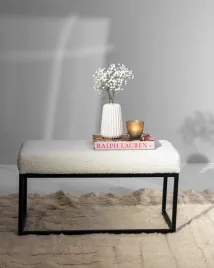 lawka-metalowa-maja-loft-boucle-pufa-60x35