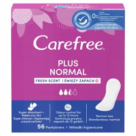 carefree-wkladki-56szt-plus-normal