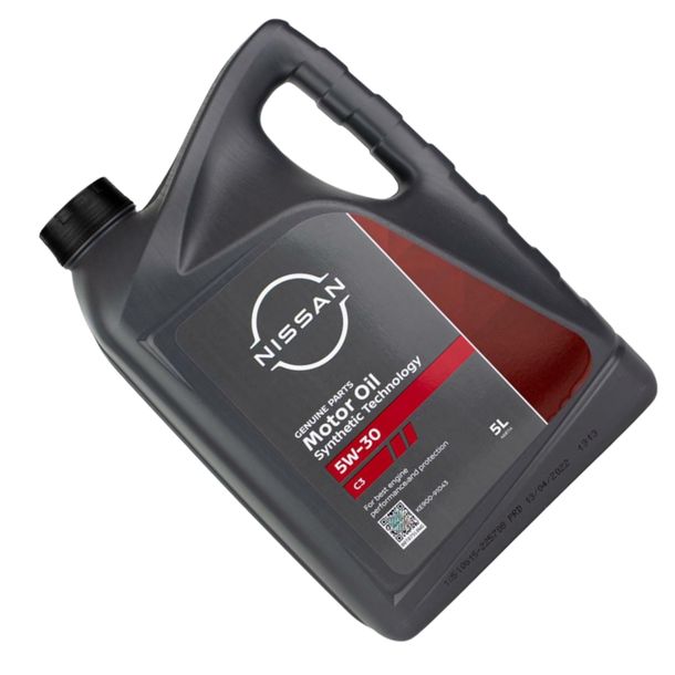 OLEJ NISSAN 5W30 SYNTETYCZNY ORYGINALNY MOTOR OIL 5L DO BENZYNY - ERLI.pl