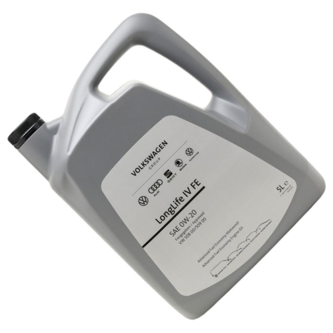 OLEJ VOLKSWAGEN 0W20 ORYGINALNY LONGLIFE IV FE 5L VW 508.00/509.00 ...