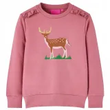 bluza-dziecieca-malinowa-104-wzor-dominujacy-nadruk