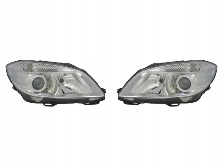 REFLEKTORY LAMPY SKODA FABIA II 10-15 TYC KOMPLET + SILNICZKI