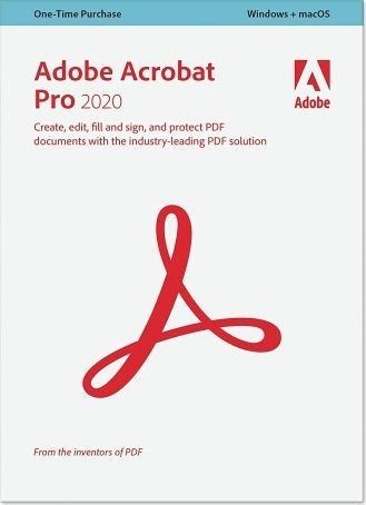 Фото - Програмне забезпечення Adobe ACROBAT  PRO BOX PL-EN WIN 32-64-BIT CENA-50 BOX  2020