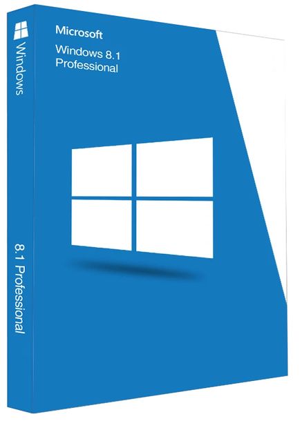 Microsoft Windows 8.1 Professional 32/64 Bit - klucz produktu (Key)