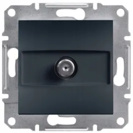 gniazdo-antenowe-pojedyncze-sat-1db-bez-ramki-antracyt-schneider-asfora