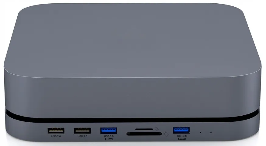 Hub MC25 7w1 USB M.2 SSD SATA 2,5'' Mac Mini 2018-20 M1 M2 czytnik
