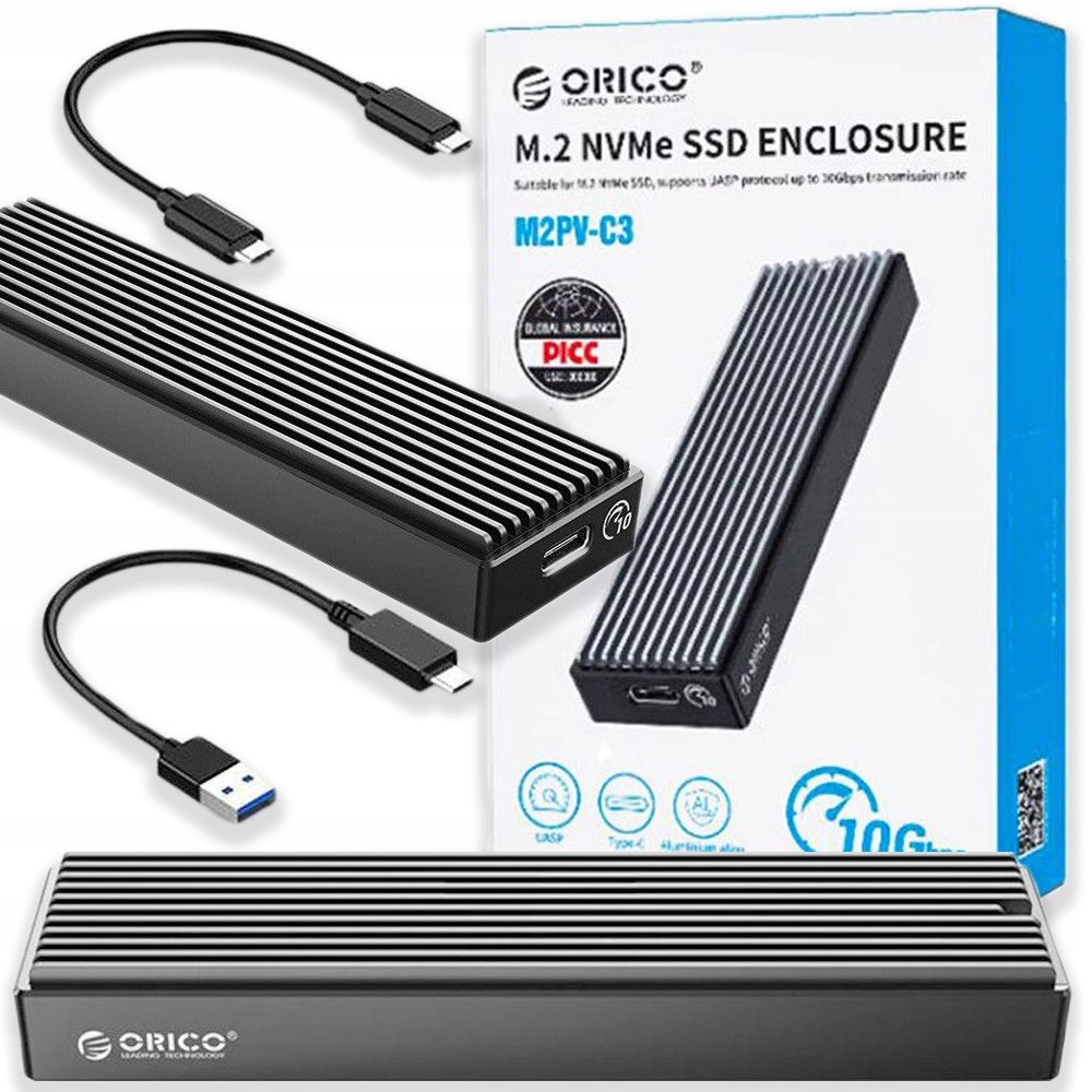 Orico Obudowa Dysku M Nvme Usb C Gbps Erli Pl