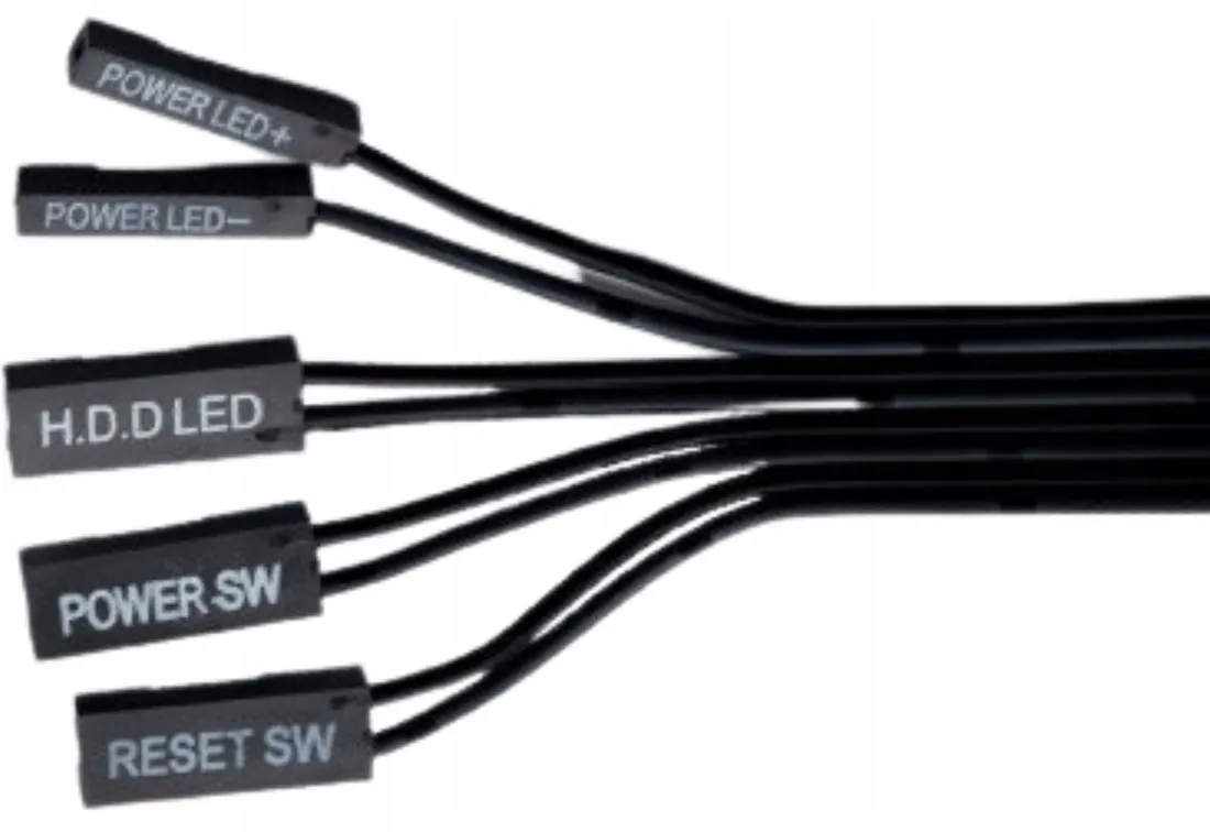 Zewnętrzny biurkowy włącznik zasilania restartu do komputera PC