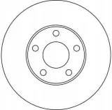 tarcza-hamulcowa-trw-df4045-stan-nowy