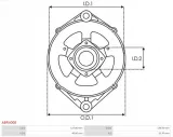 pokrywa-alternatora-as-pl-abr4008-numer-katalogowy-czesci-abr4008