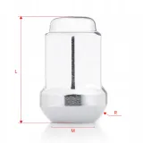 nakretka-kola-acura-m12x150x35mm-kula-stan-nowy