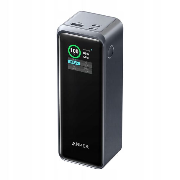 Mocny Powerbank Anker 737 Prime 250W PD 27650 mAh z bluetooth