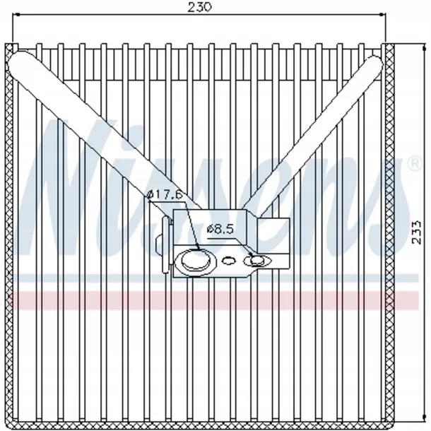 parownik-nissens-92250-stan-nowy-numer-katalogowy-oryginalu-opel-13124729-opel-6845-626-vauxhall-13124729-vauxhall-6845-626