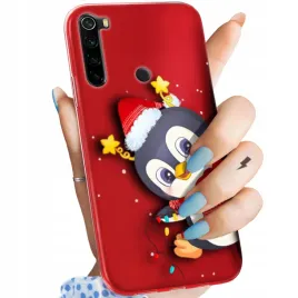 etui-do-xiaomi-redmi-note-8-wzory-swieta-christmas-mikolaj-pingwin-obudowa