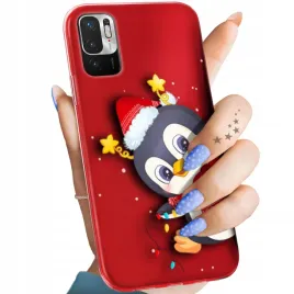 etui-do-xiaomi-redmi-note-10-5g-wzory-swieta-christmas-mikolaj-pingwin-case