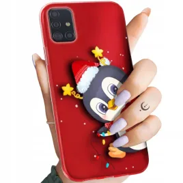 etui-do-samsung-galaxy-a51-wzory-swieta-christmas-mikolaj-pingwin-obudowa
