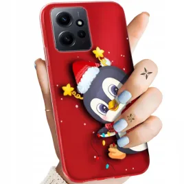 etui-do-xiaomi-redmi-note-12-wzory-swieta-christmas-mikolaj-pingwin-obudowa