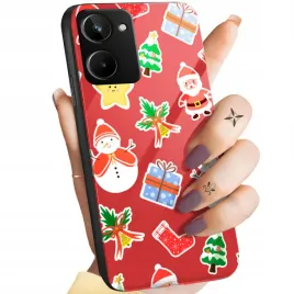 etui-szklane-do-realme-10-wzory-swieta-mikolaj-renifer-glass-pokrowiec-case