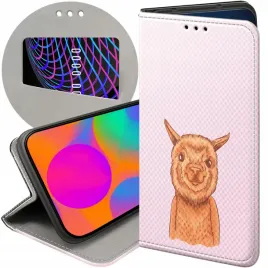 etui-z-klapka-do-samsung-galaxy-m16-wzory-lama-alpaka-andy-futeral-case