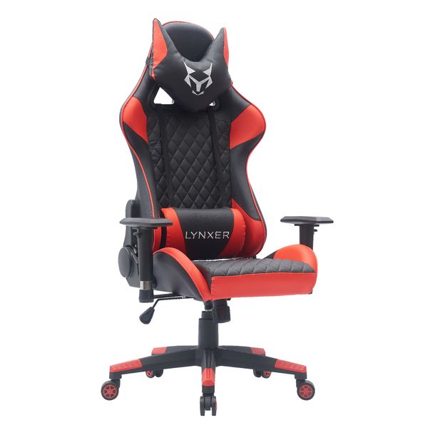﻿Fotel Gamingowy obrotowy biurowy - krzesło do biurka - Lynxer Racer Pro | K