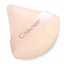 clavier-puszek-do-pudru-bezowy-aplikator-trojkatny