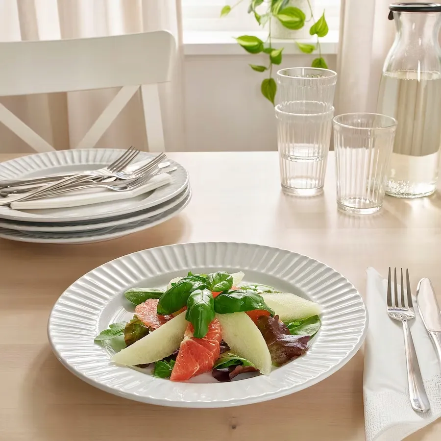 ikea-strimmig-talerz-bialy-27-cm