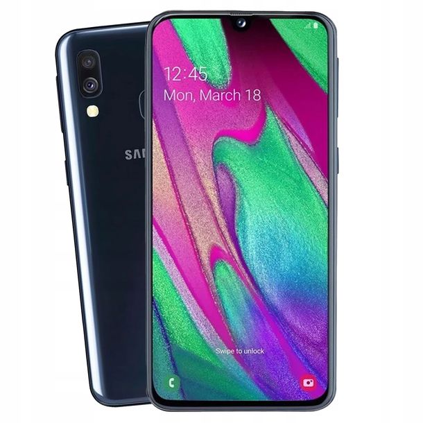 NOWY Samsung Galaxy A40 DUAL SIM 4 GB / 64 GB czarny