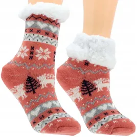 skarpety-zimowe-dzieciece-z-misiem-antyposlizgowe-27-31