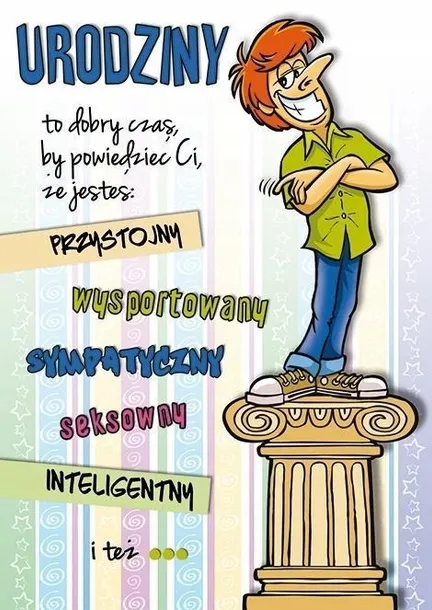 karnet-comic-b6-koperta-nr-16-urodziny-okazja-urodziny