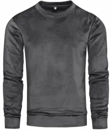 bluza-meska-welurowa-grafitowa-xxl