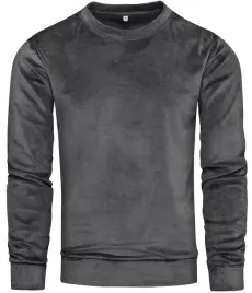 bluza-meska-welurowa-bez-kaptura-grafitowa-xxl