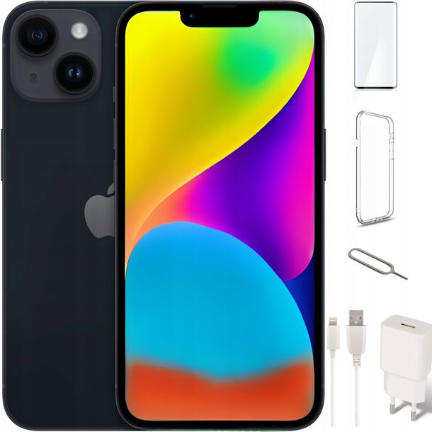 ﻿IPHONE 14 256GB SMARTFON APPLE - NOWA BATERIA 100% - WYBÓR KOLORÓW