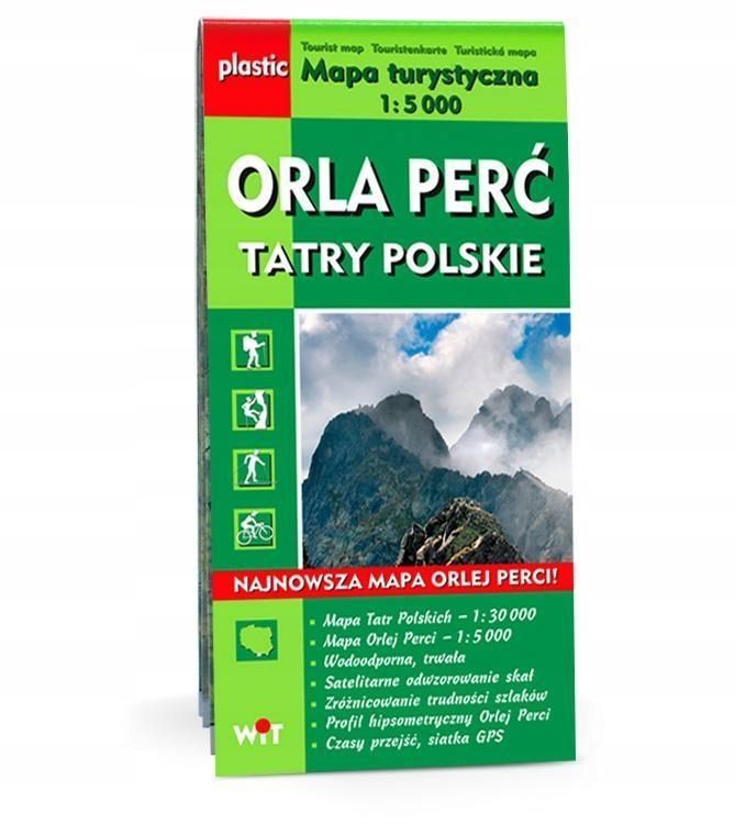 MAPA TURYSTYCZNA TATRY POLSKIE ORLA PER WIT 204865814 ERLI pl