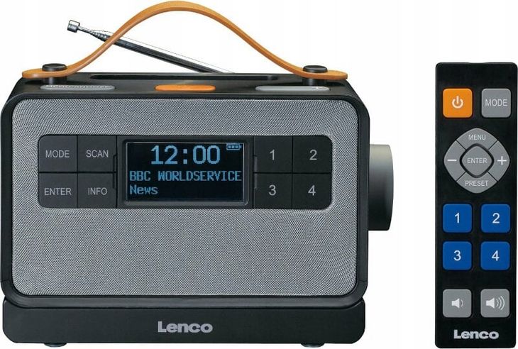 Radio Lenco PDR-065BK DAB+ FM RDS Bluetooth AKUMULATOR USB AUX