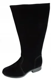 kozaki-zamszowe-szer-cholewka-46-plaski-obcas-42