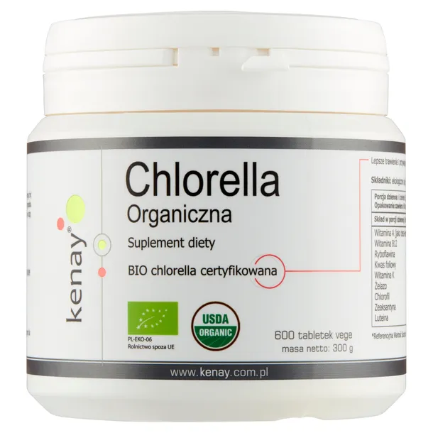 kenay-chlorella-organiczna-600-tabletek-postac-tabletki