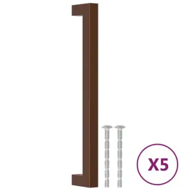uchwyty-do-szafek-5-szt-braz-192-mm-stal-nierdzewna