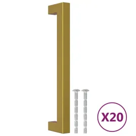 uchwyty-do-szafek-20-szt-zlote-160-mm-stal-nierdzewna