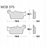 trw-klocek-hamulcowy-kpl-mcb575-numer-katalogowy-czesci-mcb575