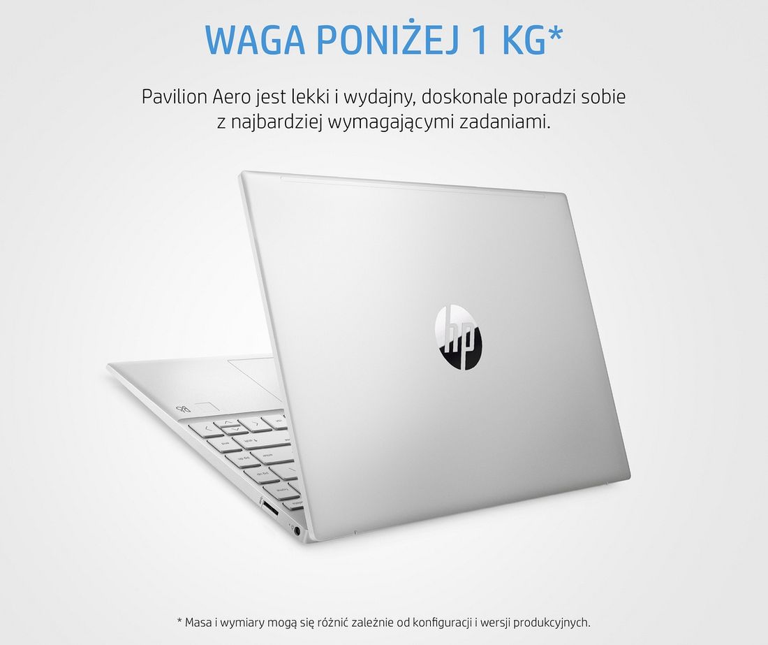 HP Pavilion13(Ryzen7 5800U、16GB、256GB) PREMIUMTECH - Sklep internetowy > Lekki HP Pavilion 13 Aero