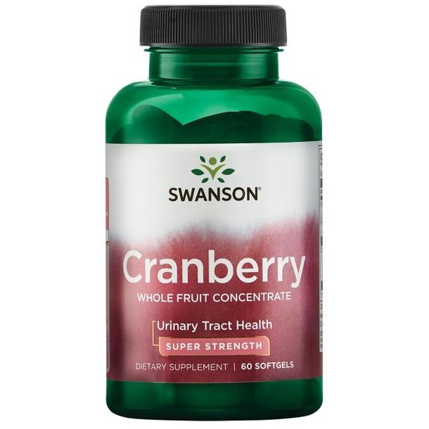 Zdjęcia - Witaminy i składniki mineralne Swanson Super Strength Cranberry 420 mg  (60 kaps.)