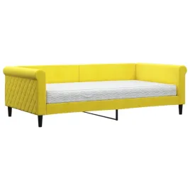 sofa-z-materacem-do-spania-zolta-100x200-cm-aksamit