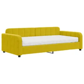 sofa-z-materacem-do-spania-zolta-100x200-cm-aksamit